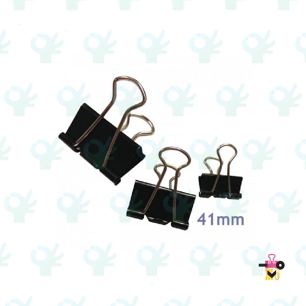 Ofiskita | Double Clip Black (15MM / 19MM / 25MM / 32MM / 41MM / 51MM)